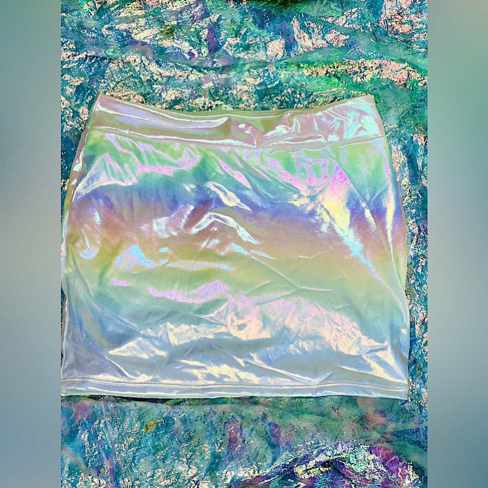 Iridescent Mini Skirt 🧜‍♀️